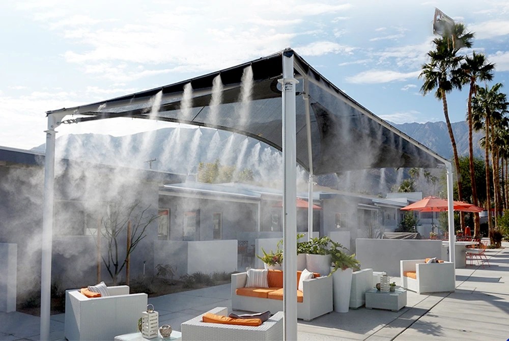 Best Outdoor Cooling and Water Mist Solutions in Dubai, UAE Hybrlab.ae