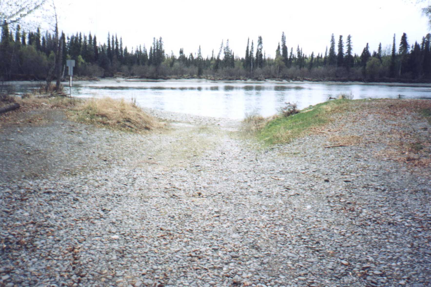 PILLARS BOAT LAUNCH RAMP AND DOCK DESIGN ON KENAI RIVER, ALASKA
