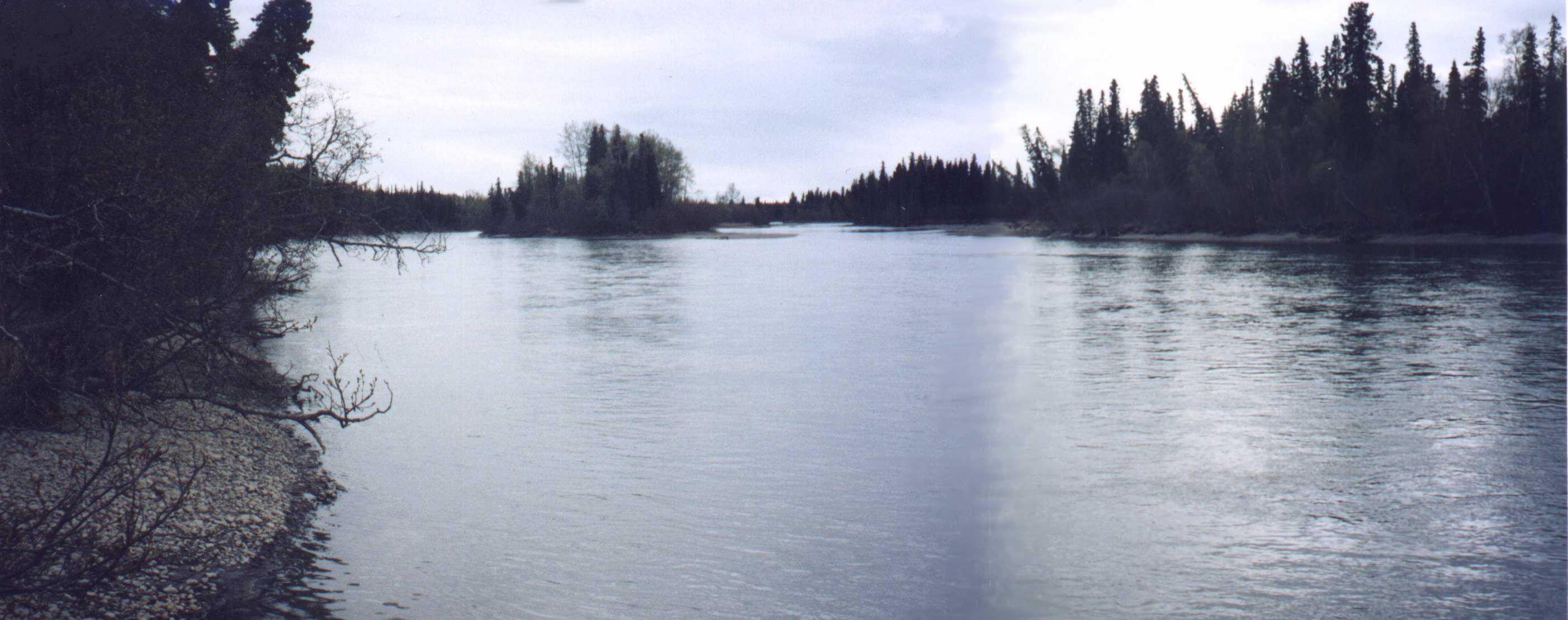 PILLARS BOAT LAUNCH RAMP AND DOCK DESIGN ON KENAI RIVER, ALASKA