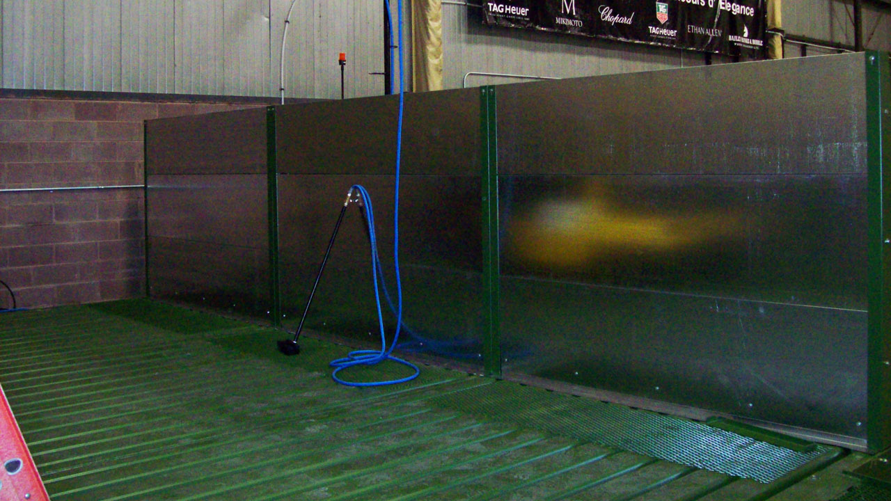 Equipment Wash Rack for Manufacturing and Production Facilities