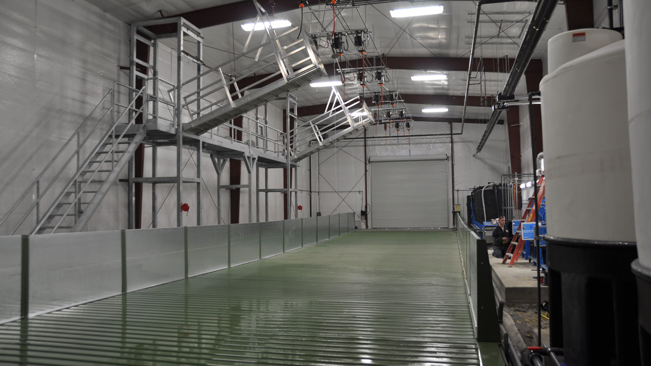 Vehicle Wash Rack for Truck Washing