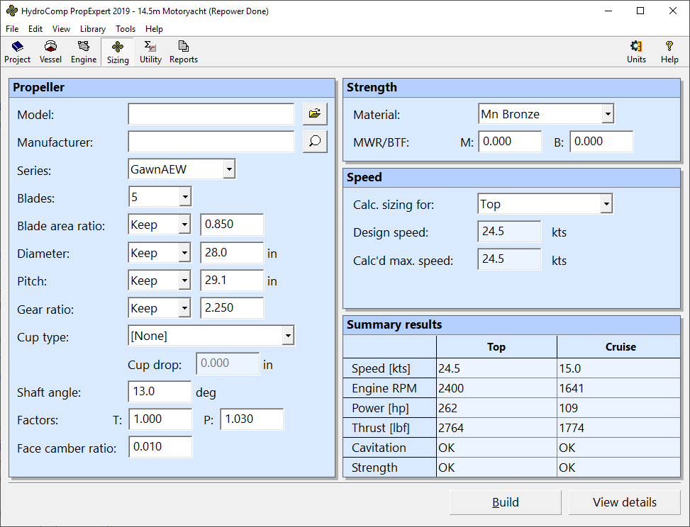 Article Progressive Pitch Propellers Performance Inc.
