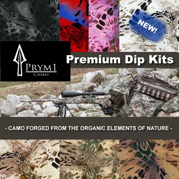 PRYM1 Hydro Dip Kits Water Transfer Printing, Hydrographic Films