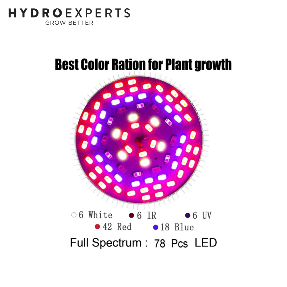 LED Grow Bulb 10W E27 Socket Indoor Grow Light