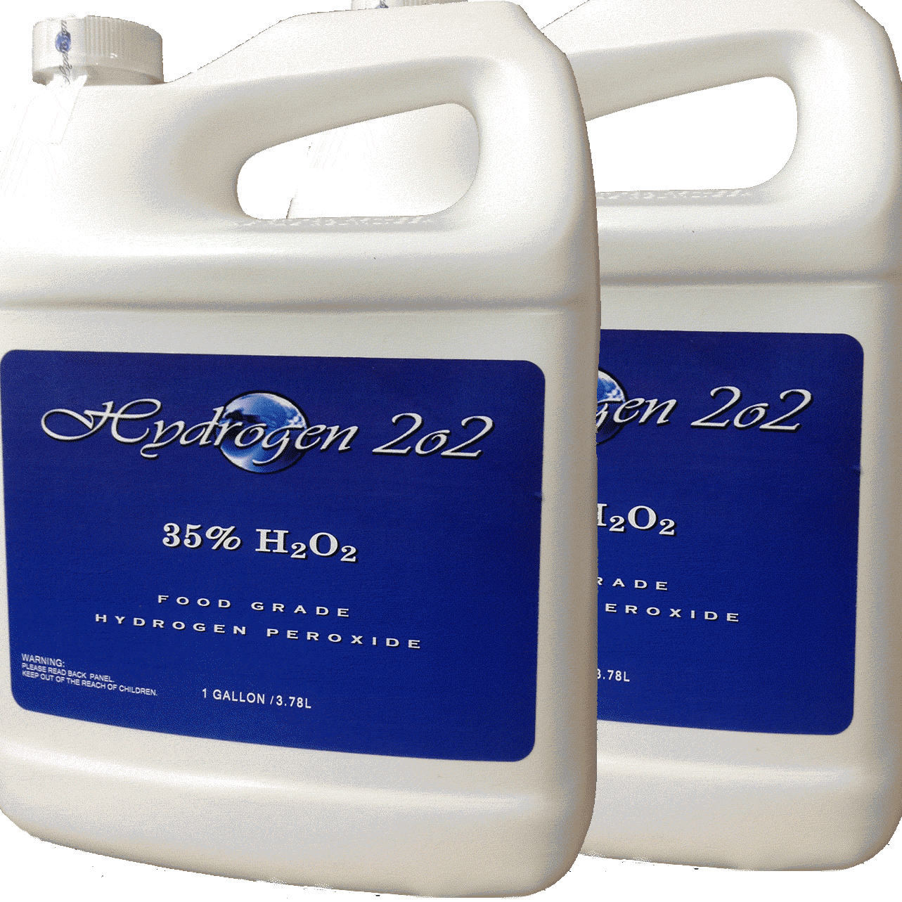 (2) Gallons 35 Food Grade Hydrogen Peroxide