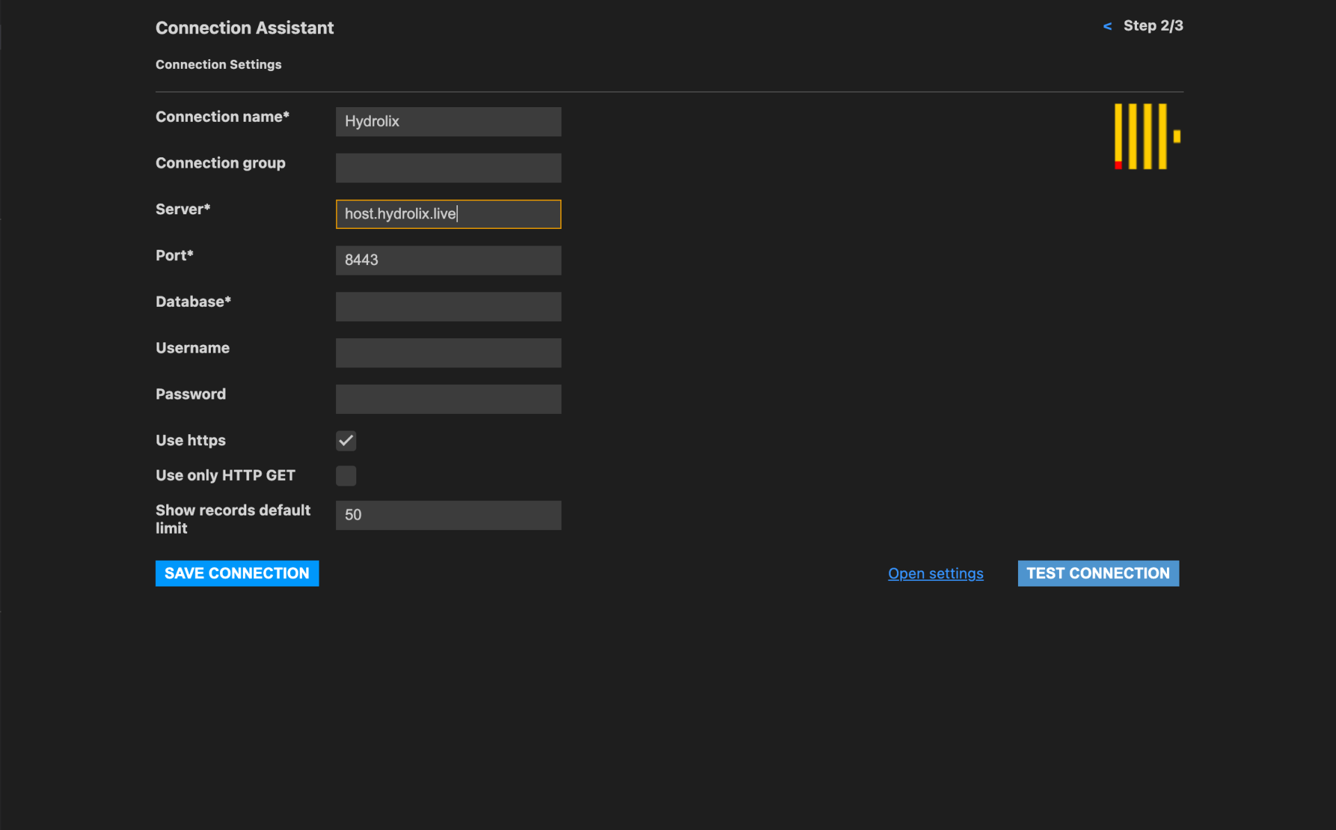 Using Hydrolix with VSCode Hydrolix