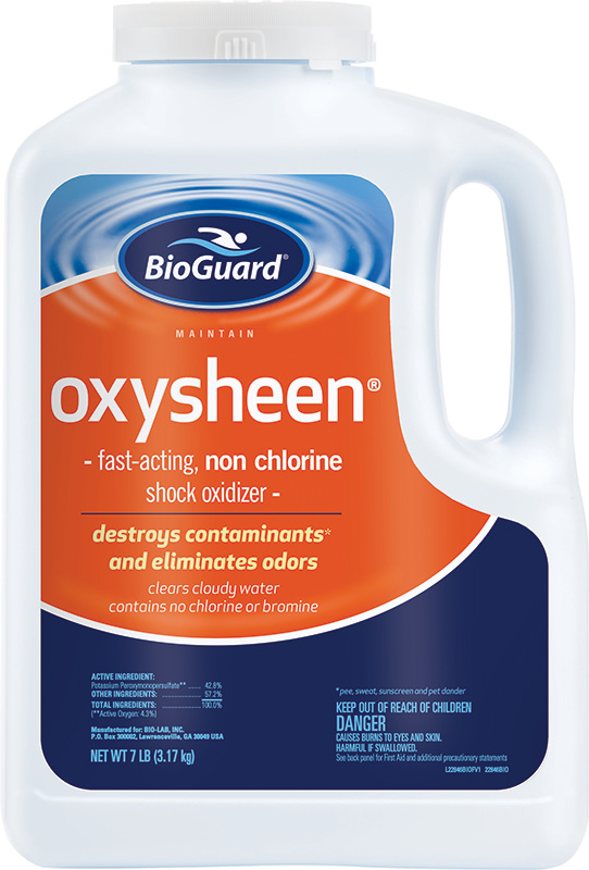 BioGuard Oxysheen NonChlorine Pool Shock 7 lb Item 22846