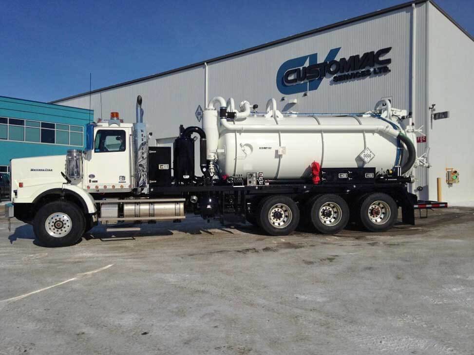 2019 CustomVac TC DOT 407/412 CV1600 (4490Gallons) Vacuum Truck