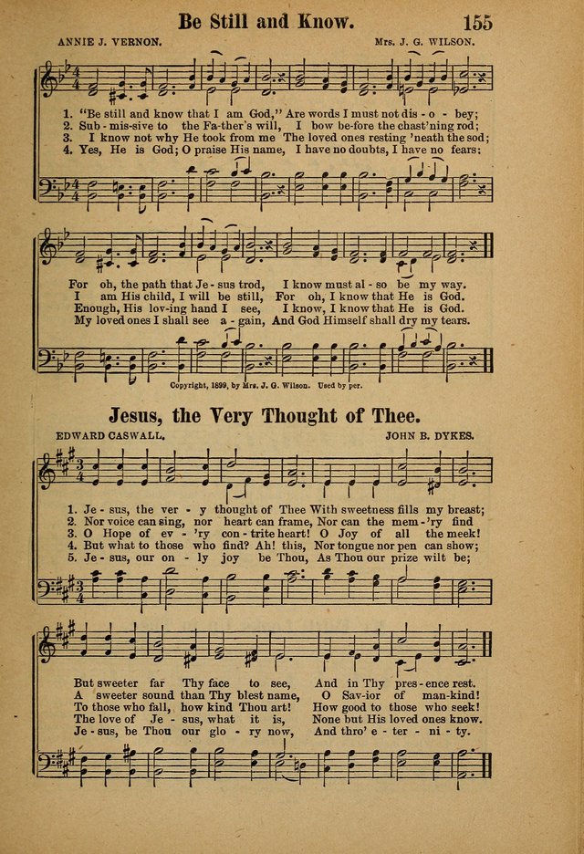Hymns and Spiritual Songs 155a. "Be still and know that I am God