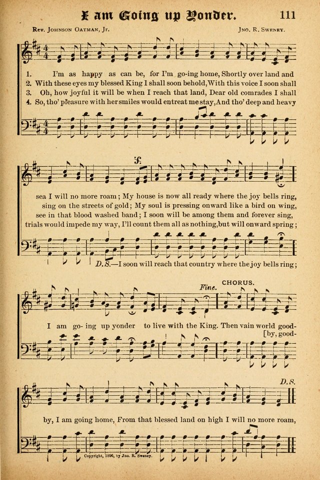 I Am Going Up Yonder