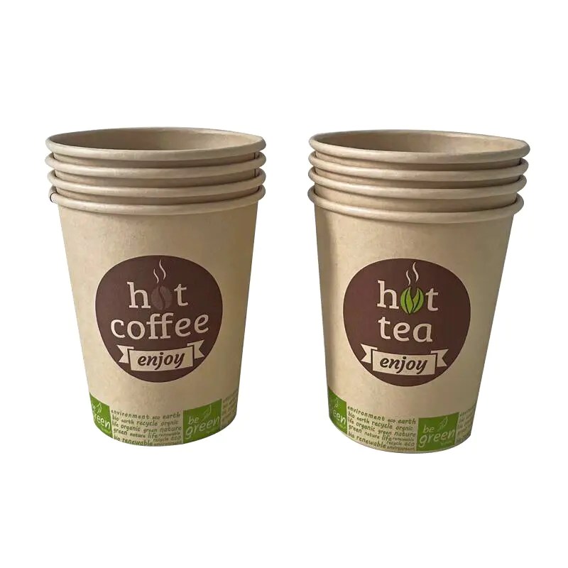 Sale Cheap Biodegradable Compostable Paper Coffee Cup Manufacturers