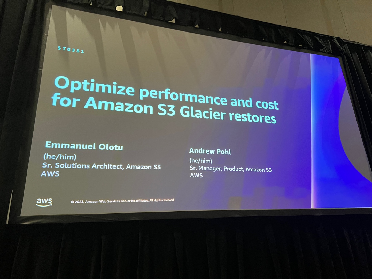 Optimize performance and cost for Amazon S3 Glacier restores Hyper
