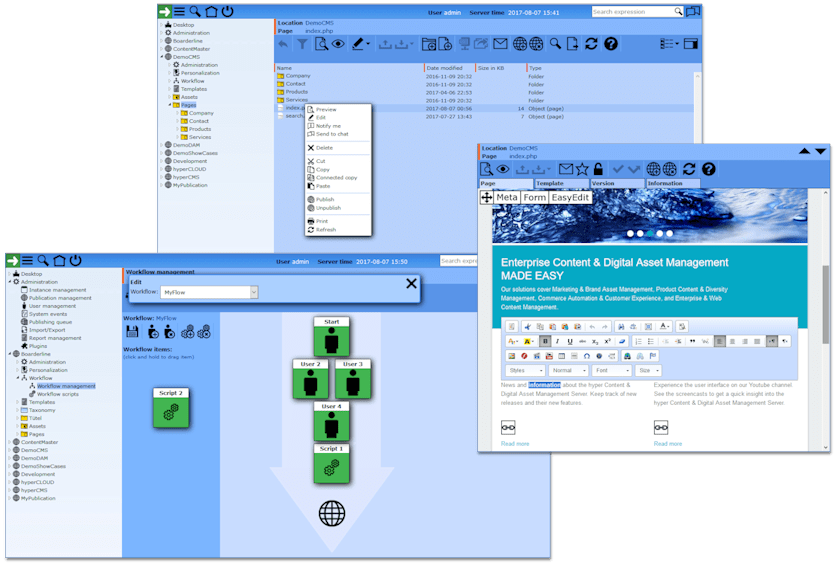 Open Source Digital Asset Management Content Management
