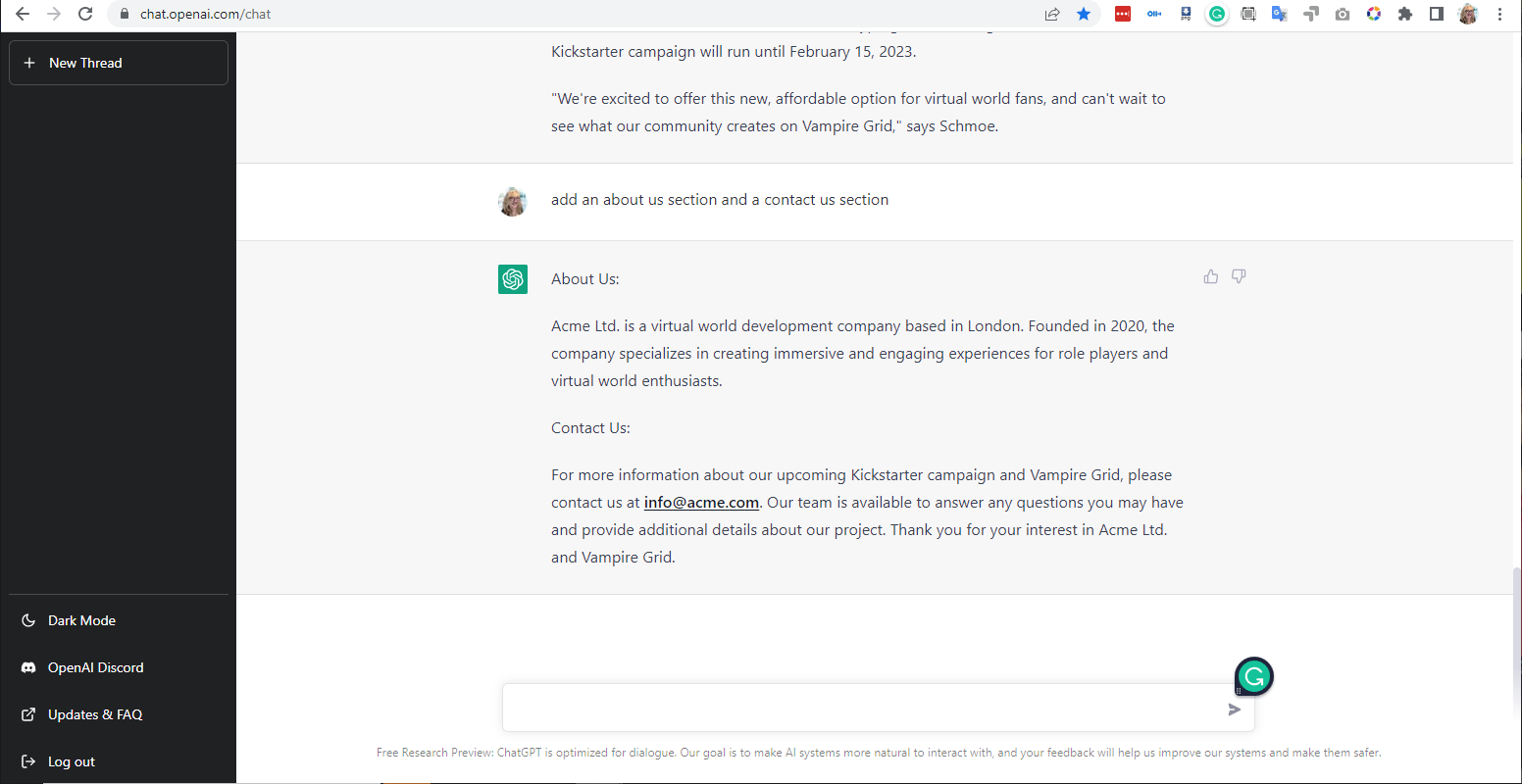 How to write a press release with ChatGPT Hypergrid Business