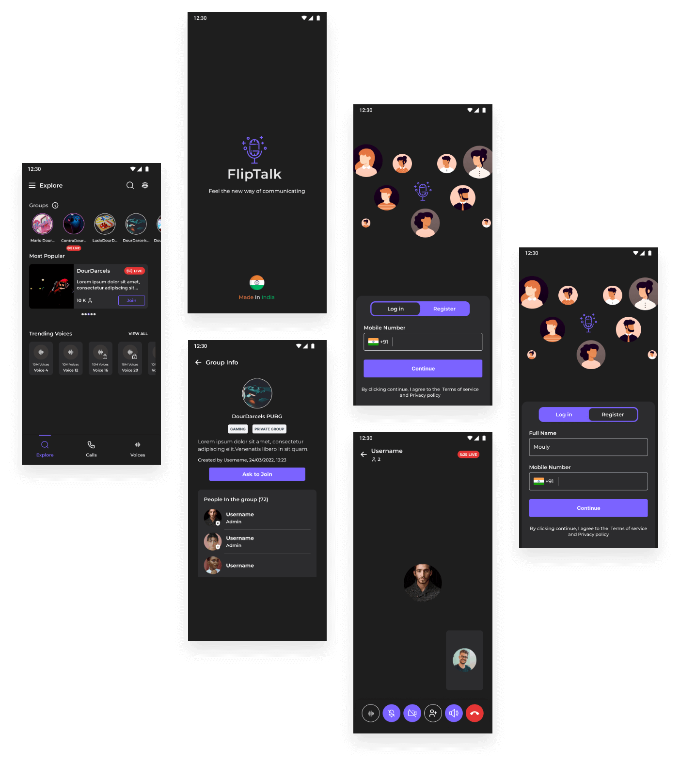 Fliptalk Audio Discussion App Case Study Hyperlink InfoSystem