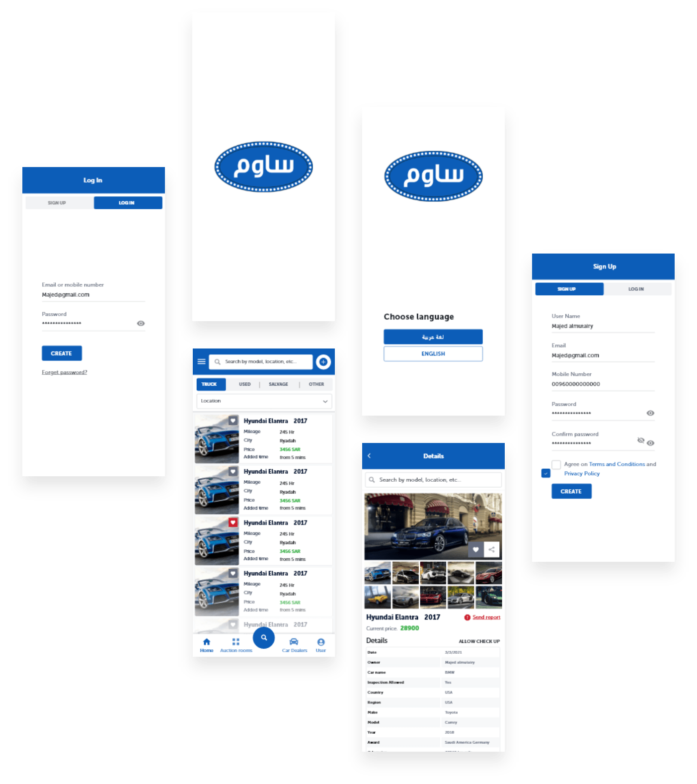 Sawem Online Car Bidding App Case Study Hyperlink InfoSystem