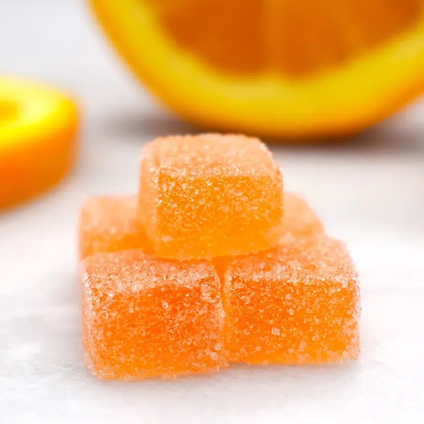 CBD Energy Gummies Tangerine Home of the Zero THC CBD Products