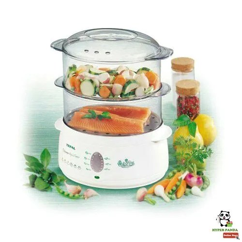Tefal Steamer Aqua Timer Stackable Basket Healthy Food Hyper Panda Supermarket