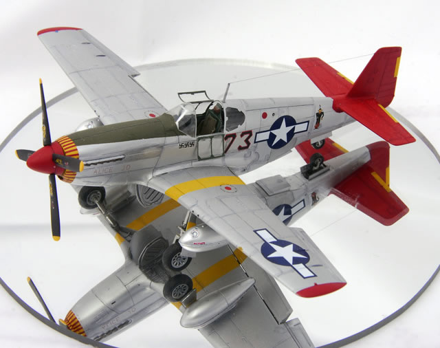 Hasegawa + Hawkeye 1/72 scale P-51B Mustang by Cameron Lynch