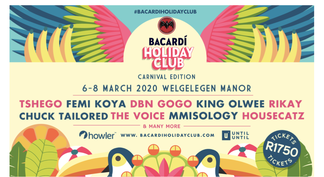 THE BACARDI HOLIDAY CLUB ANNOUNCES 1ST ACTS ON LINEUP Hypress Live