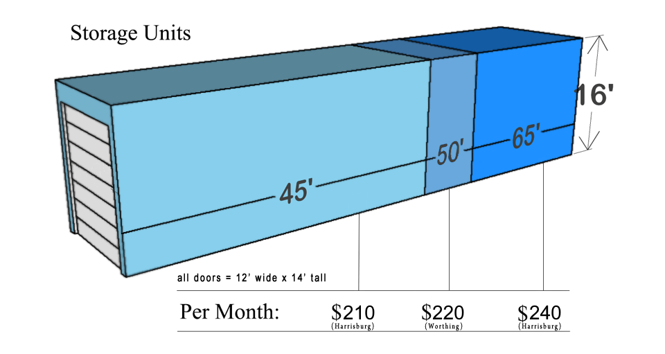 I29 Storage Units & Rates