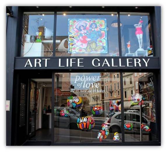 Galerie Art Life Gallery St Raphael Cotation Artiste Peintre iCAC