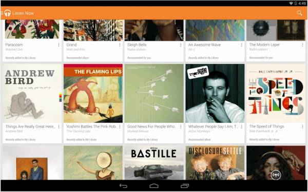 Google Play Music App for PC Download on Windows 7/8 TV Android