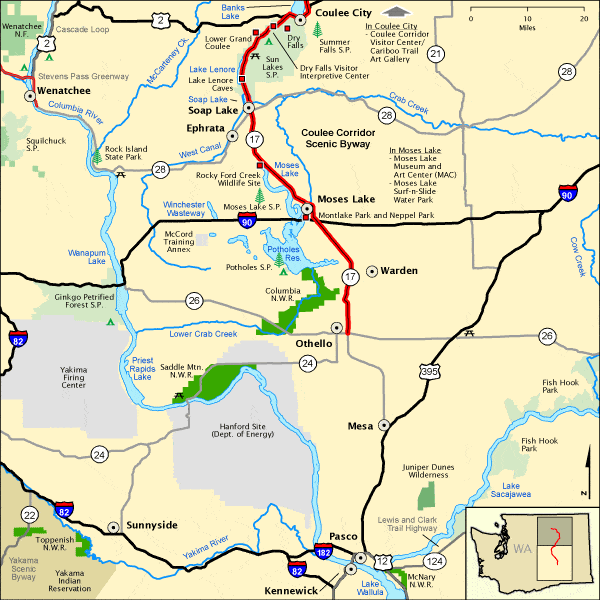Coulee Corridor Scenic Byway