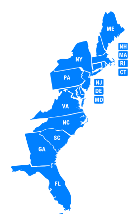 I-95 Restaurants, Diners And Fast Food | I-95 Exit Guide