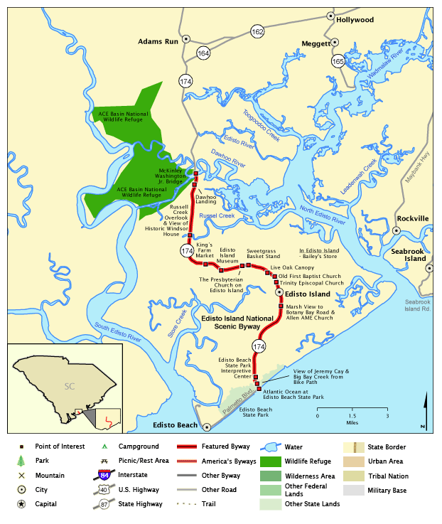 Edisto Island National Scenic Byway I95 Exit Guide I95 Exit Guide