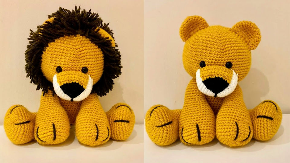 25 Free Crochet Lion Patterns (Amigurumi Pattern)