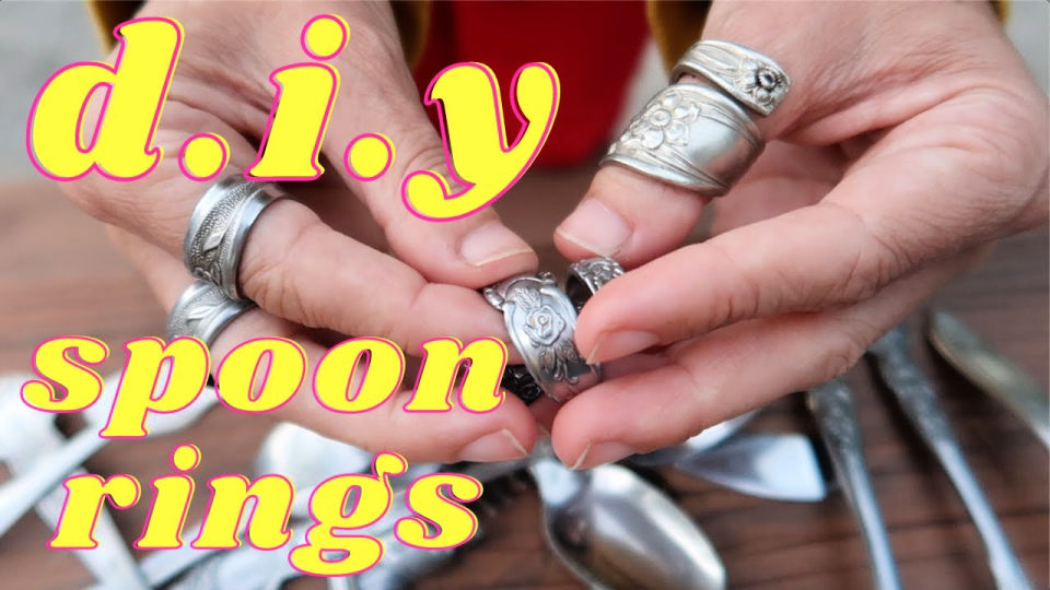 How to Make a Spoon Ring 25 Easy DIY Spoon Rings