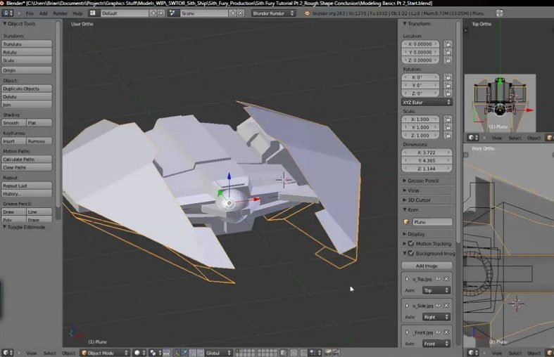 Modeling Basics in Blender Part 1