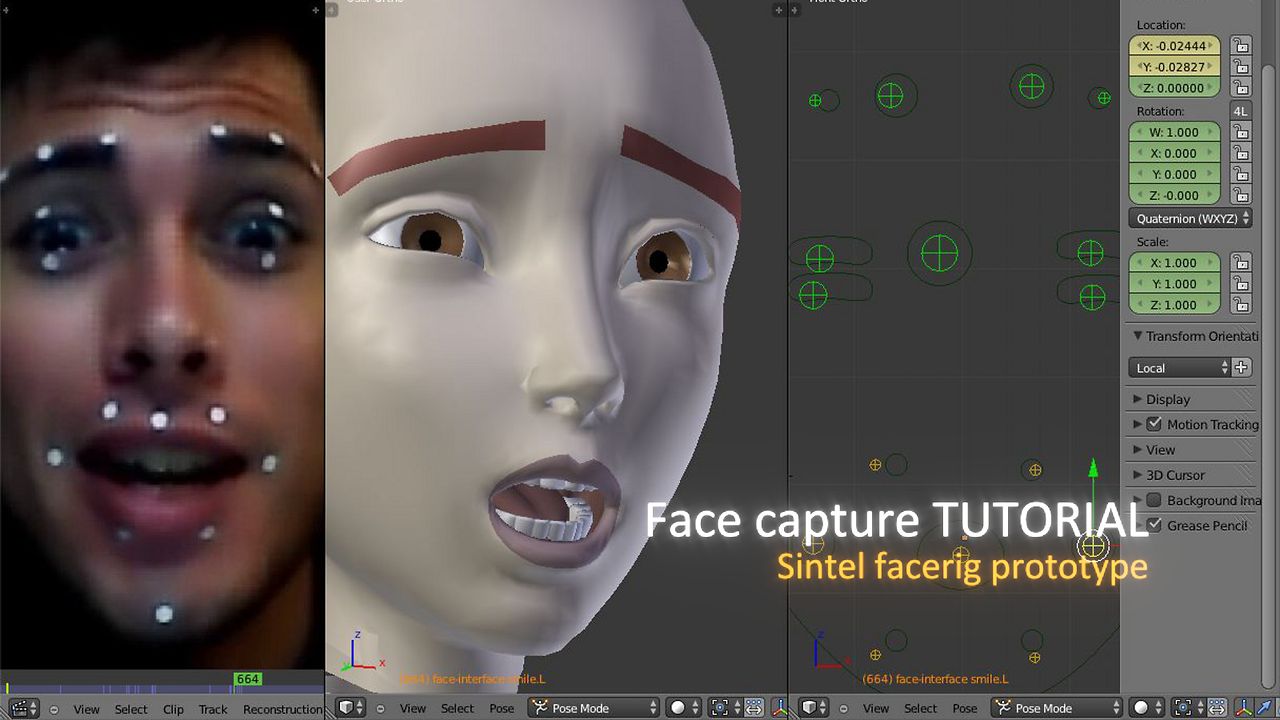 Face Capture in Blender