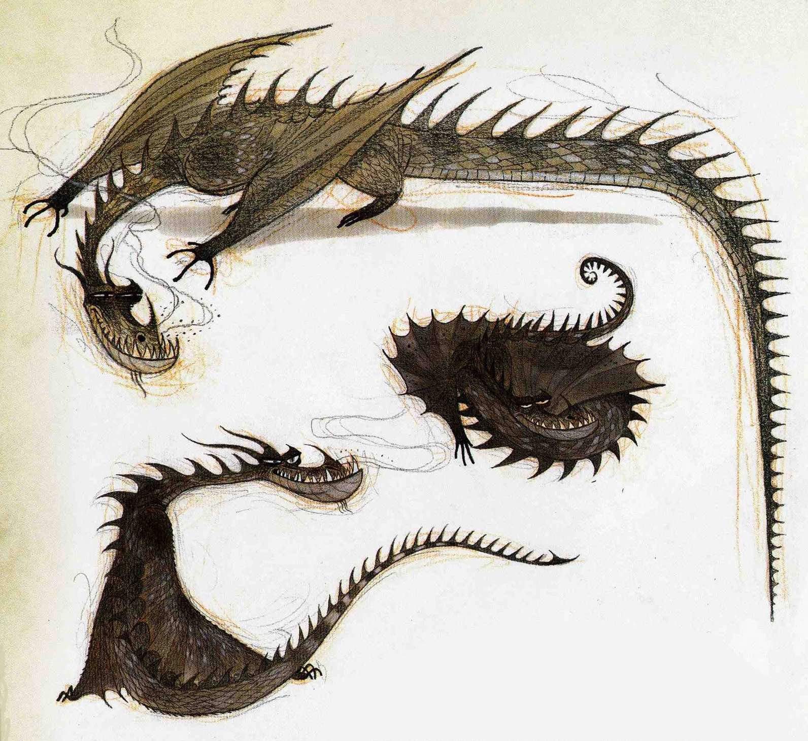 How To Train Your Dragon 100 Original Concept Art Collection