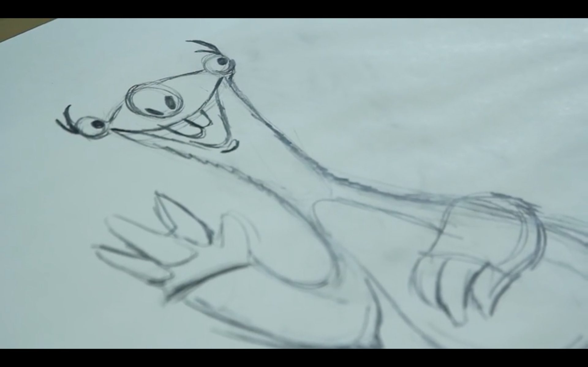 Ice Age Collision Course How to Draw Sid