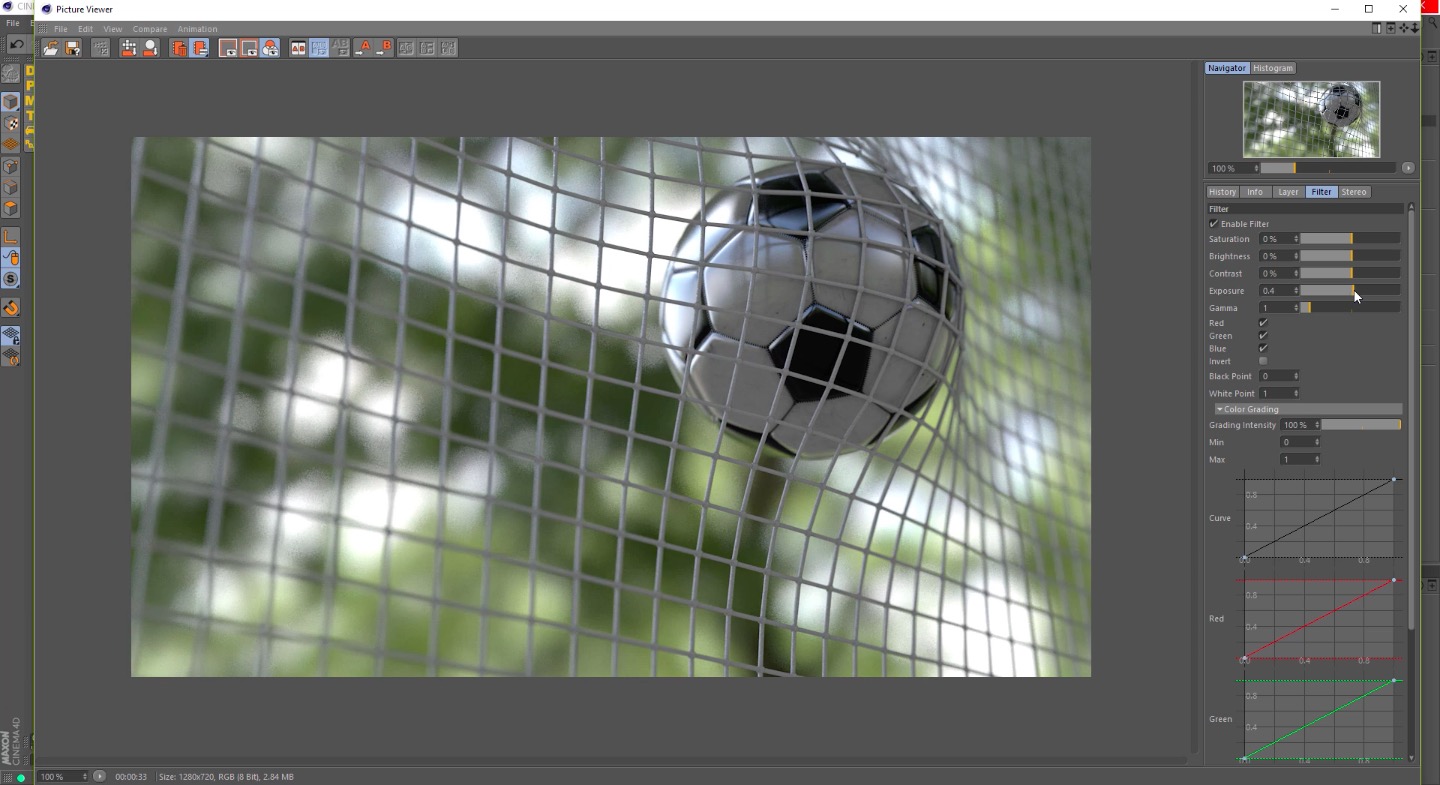Create a Slow Motion Goal Animation in C4D