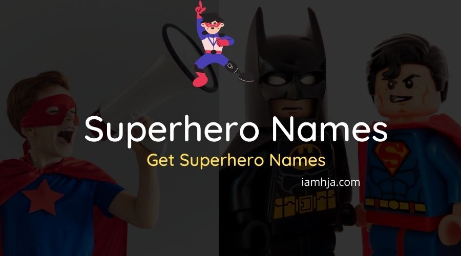 770 Best Superhero Names Ideas For Boys+Girls