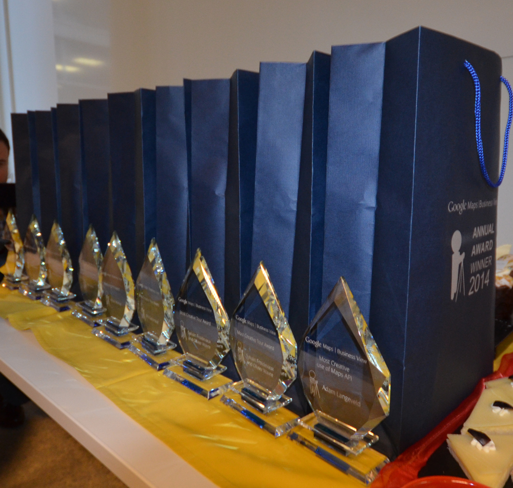google maps award Ian Bevis