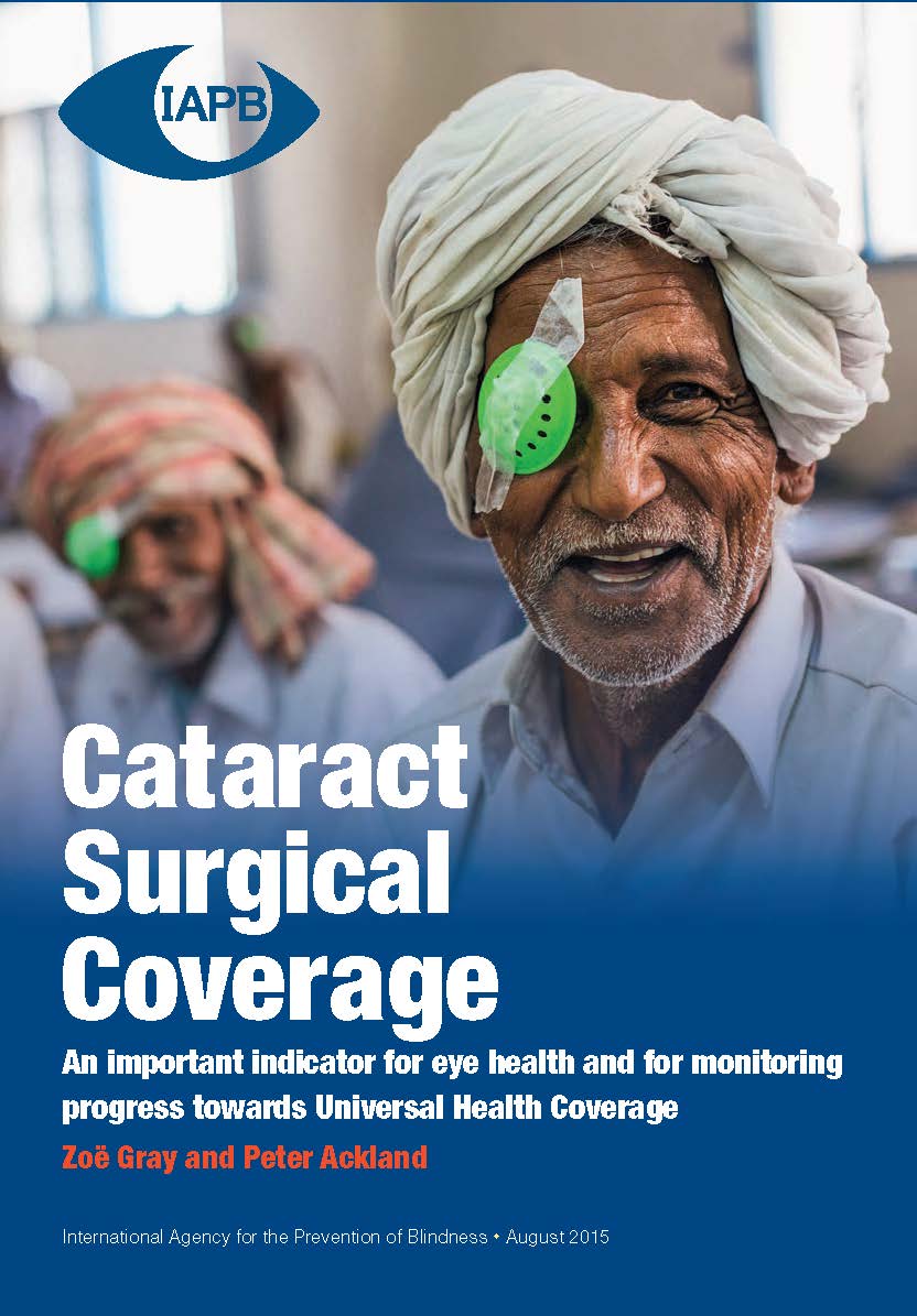 Cataract Surgical Coverage IAPB
