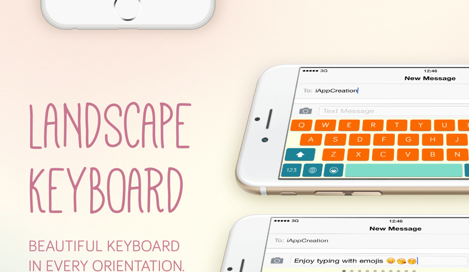 Pastel Keyboard iApp Creation Co.,Ltd. Mobile App Development