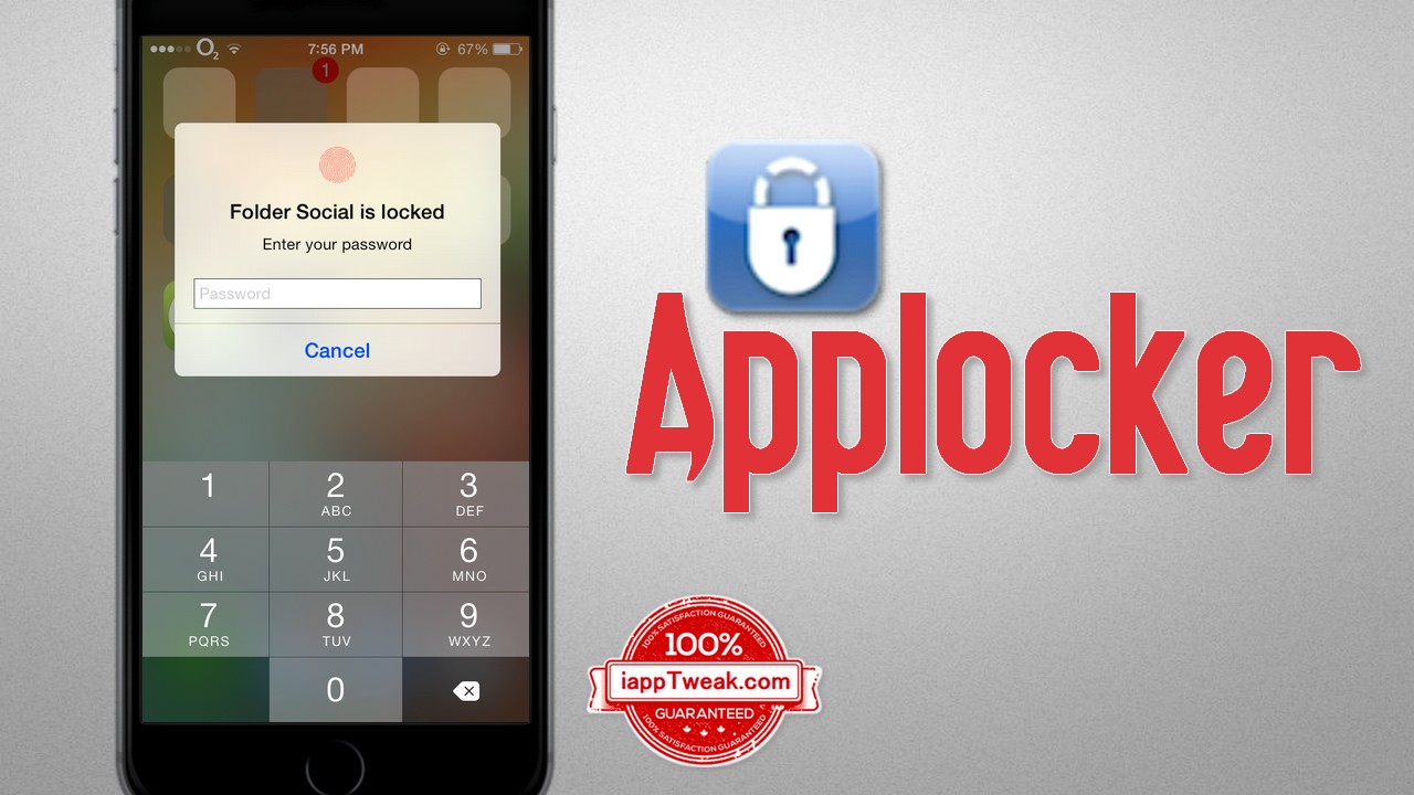 Applocker Lock your apps and folders with Password/Touch