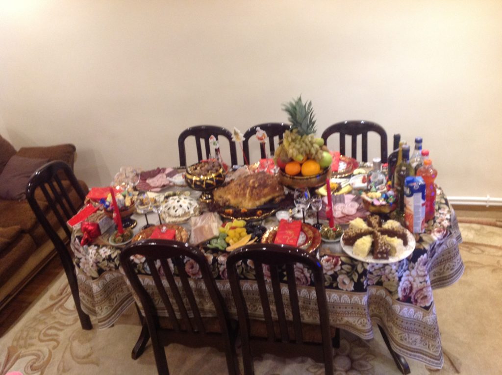 New Year Table in Armenia iArmenia Armenian History, Holidays