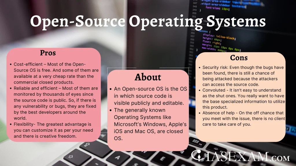 OpenSource Operating Systems IAS EXAM