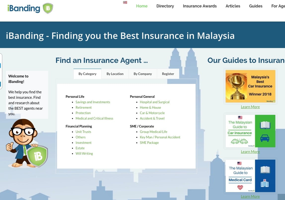 Launch of Malaysian Insurance Guide for Medical Card iBanding