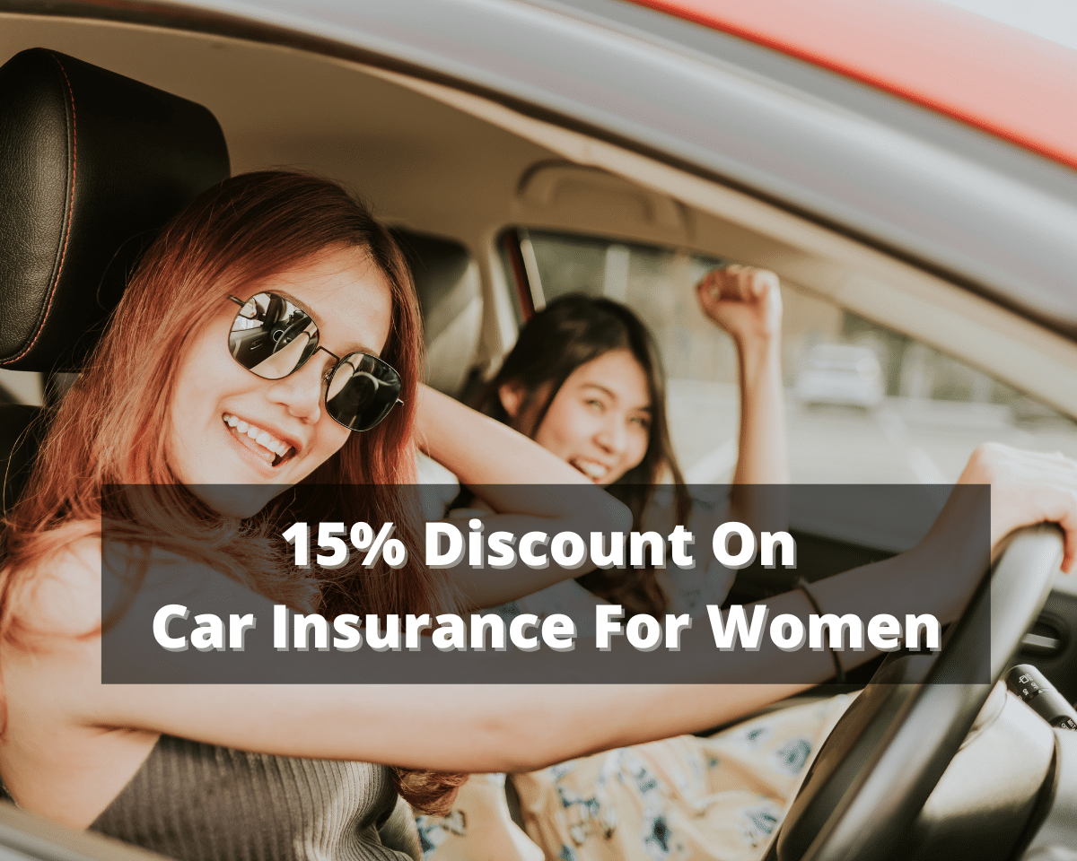 15 Discount On Women Car Insurance