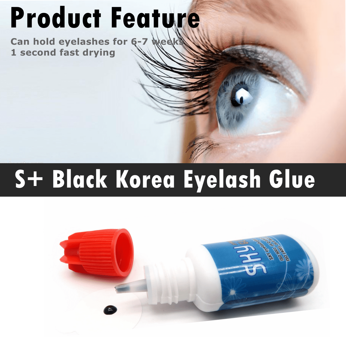 5ml Sky Glue with Korean Original Packaging 12 Seconds Quick drying