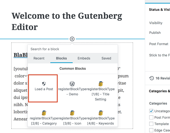 How to create a Gutenberg Block for Displaying a Post Igor Benić