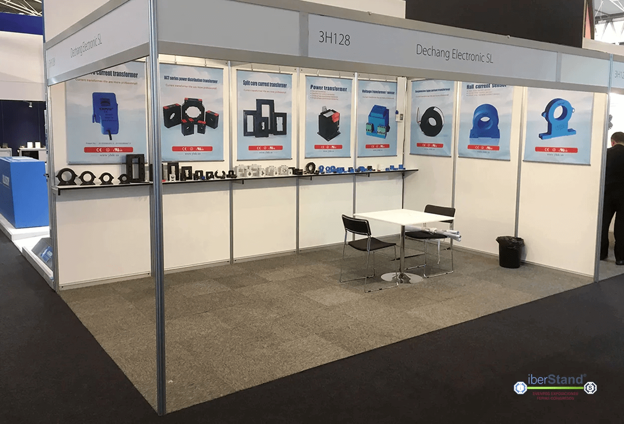 CARACTERÍSTICAS PRINCIPALES DE UN STAND BÁSICO MODULAR Iberstand