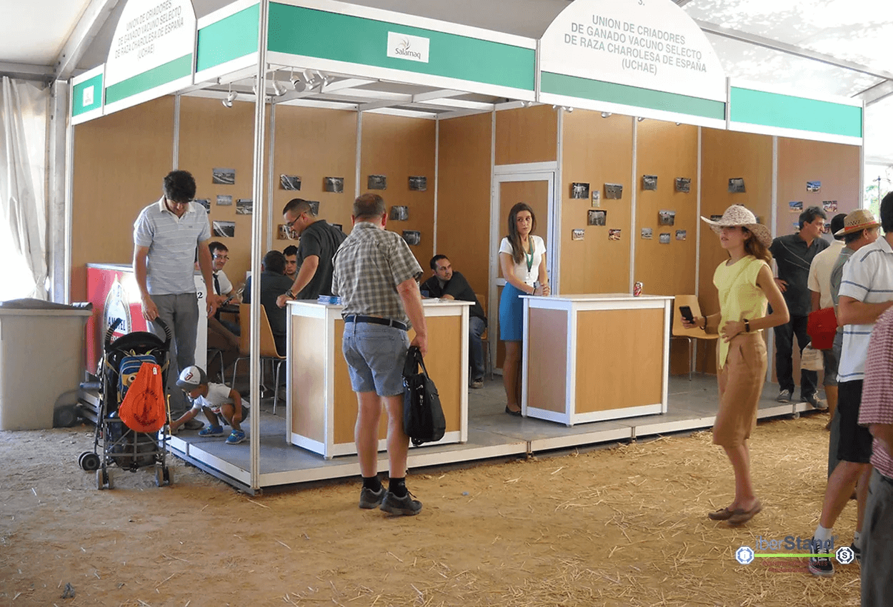 CARACTERÍSTICAS PRINCIPALES DE UN STAND BÁSICO MODULAR Iberstand